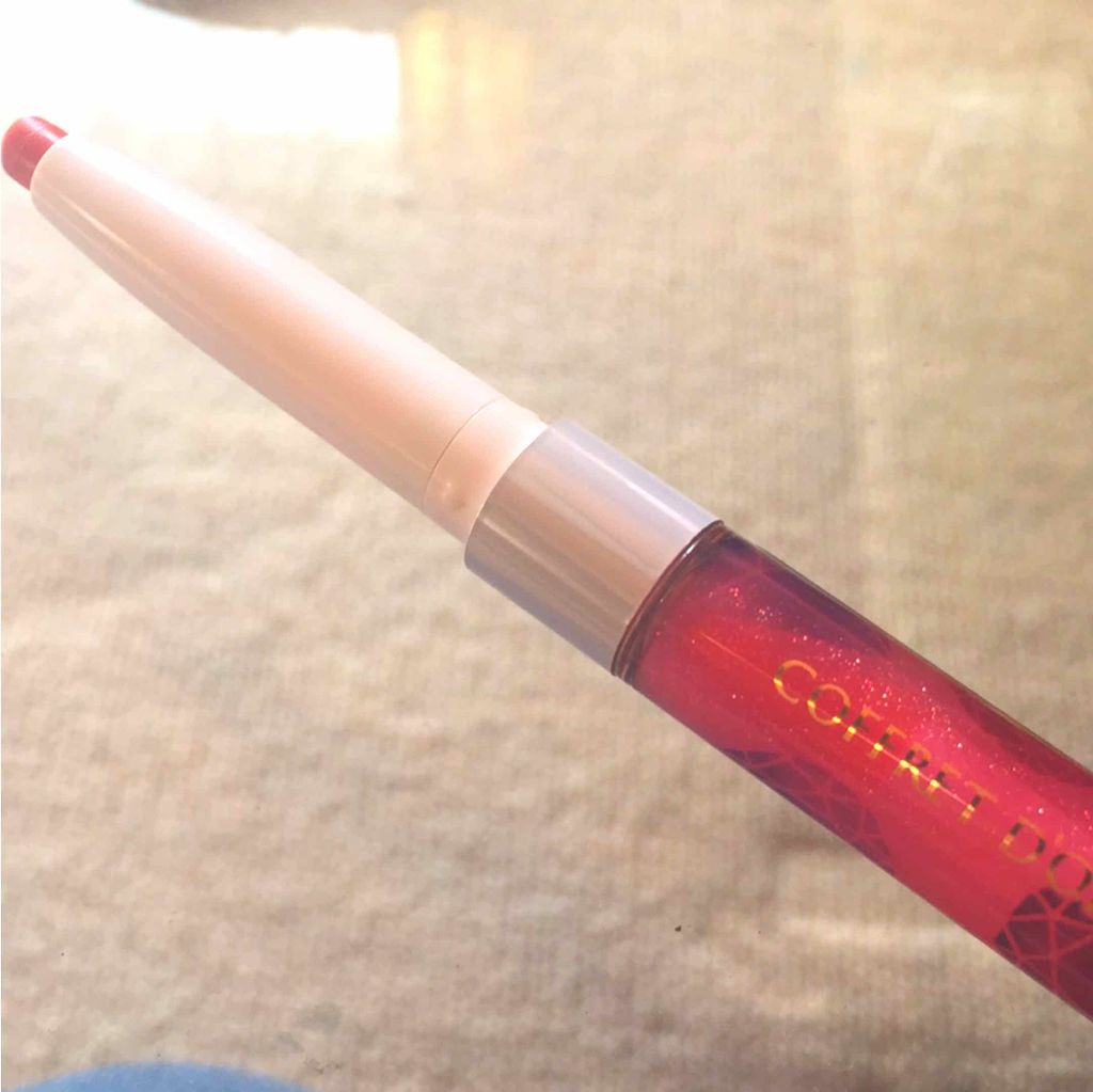 Wルージュ ティント&マット/コフレドール/リップティントを使ったクチコミ（1枚目）