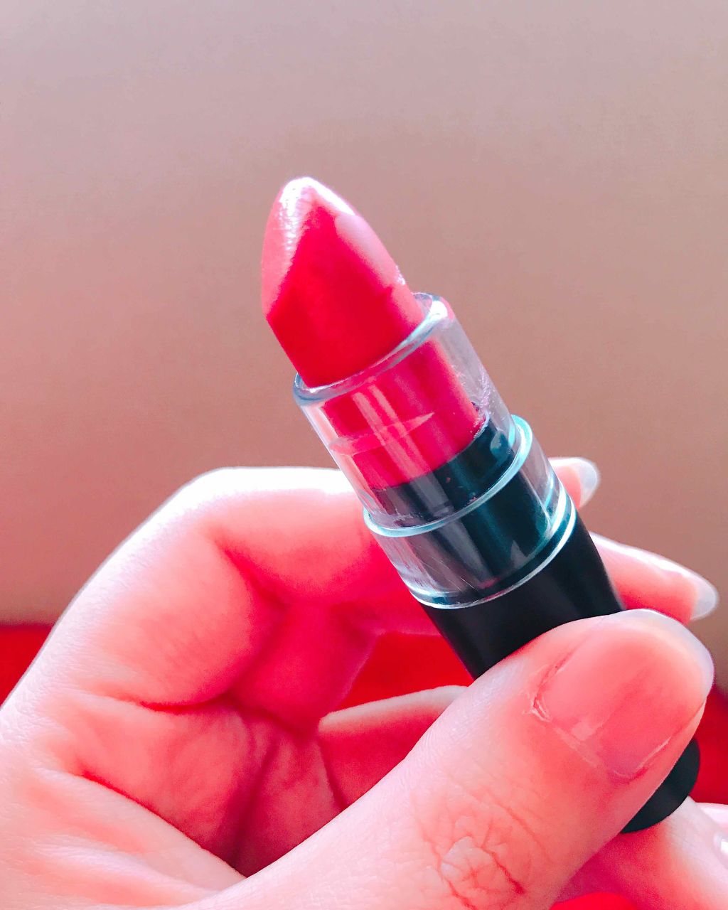 UR GLAM CREAMY LIPSTICK EX/U R GLAM/口紅を使ったクチコミ(2枚目)