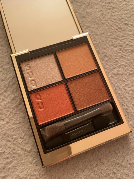 シグニチャー カラー アイズ 104 黄昏染 -TASOGAREZOME/SUQQU/アイシャドウパレットを使ったクチコミ(3枚目)