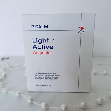 ライトアクティブアンプル　/P.CALM/美容液を使ったクチコミ（5枚目）