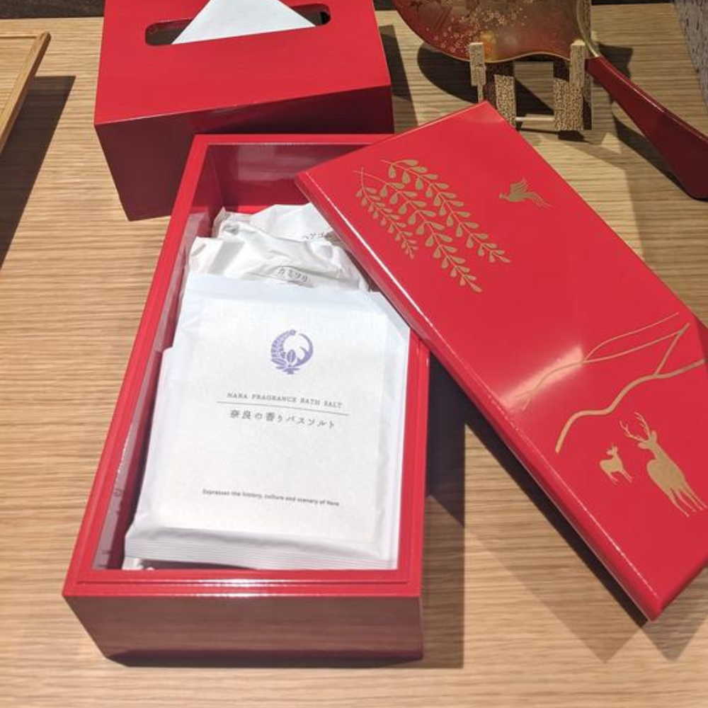 奈良の香りバスソルト/松田商店/無機塩系入浴剤を使ったクチコミ(1枚目)