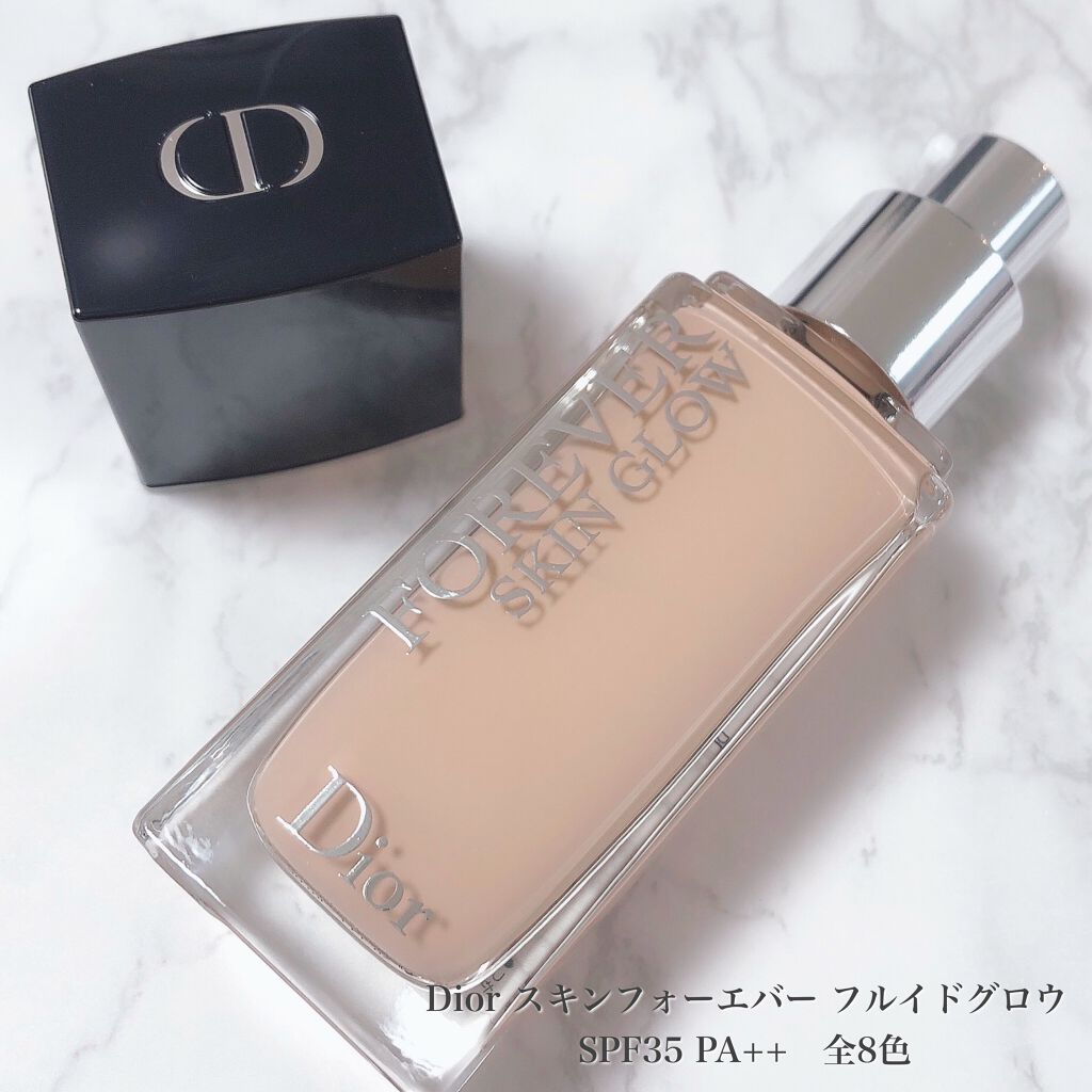 【旧】ディオールスキン フォーエヴァー フルイド グロウ/Dior/リキッドファンデーションを使ったクチコミ(2枚目)