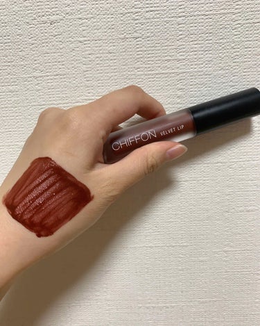 Chiffon Velvet Lip/solone/口紅を使ったクチコミ（2枚目）