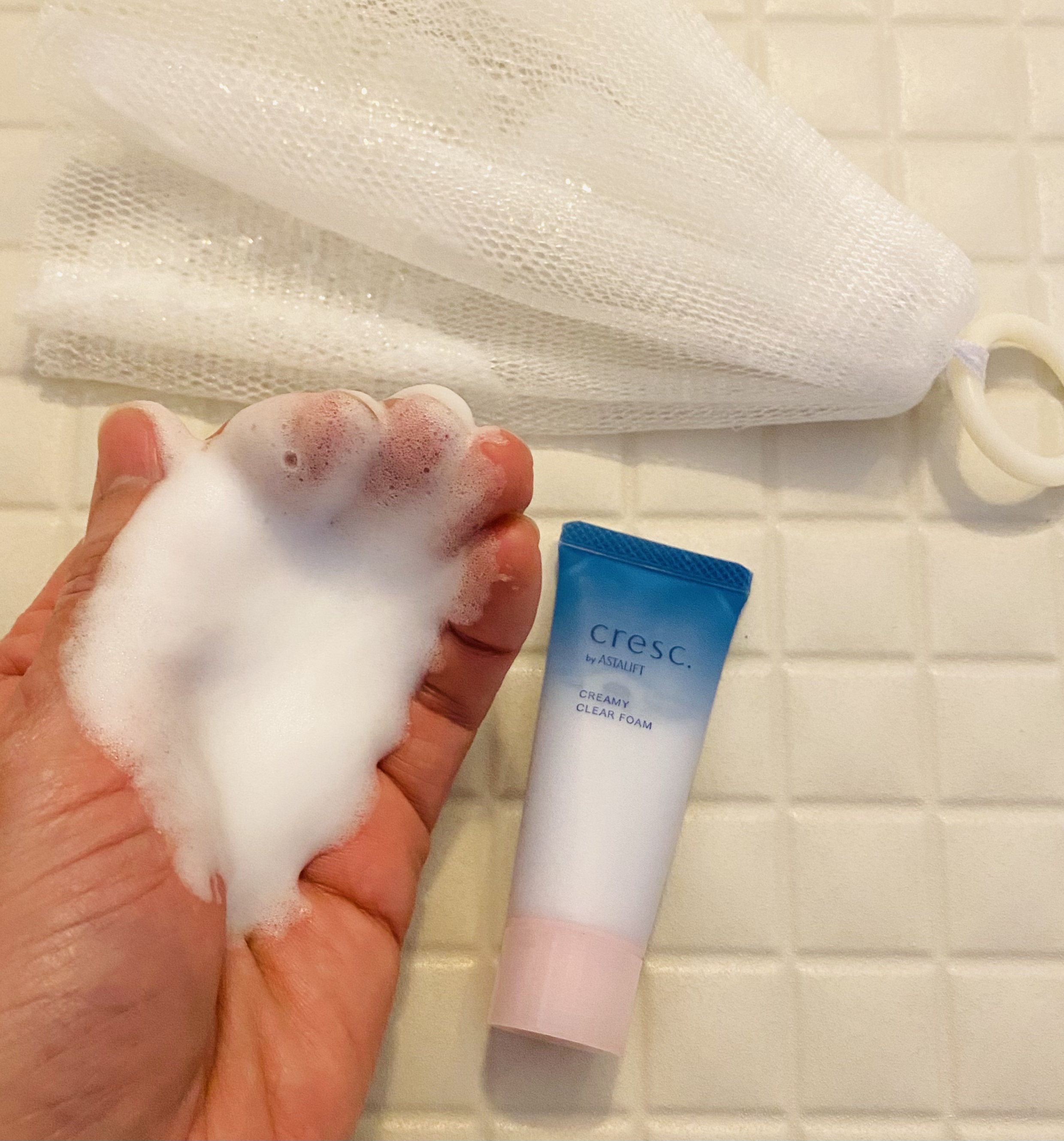 スムースフィット マルチシールド/cresc. by ASTALIFT/化粧下地を使ったクチコミ（2枚目）