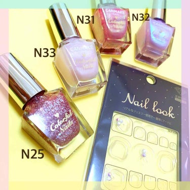 NAIL LOOK/the NAMIE nail art collection/ネイルシールを使ったクチコミ（2枚目）