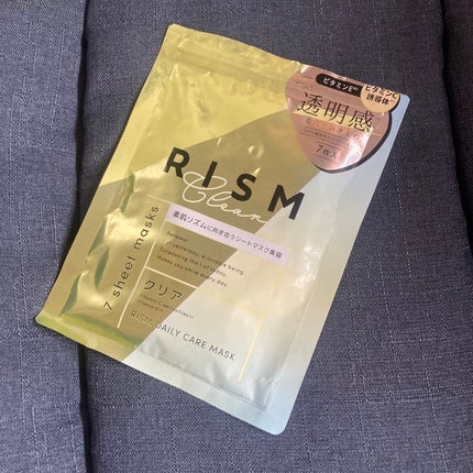 デイリーケアマスク クリア/RISM/シートマスク・パックを使ったクチコミ(1枚目)
