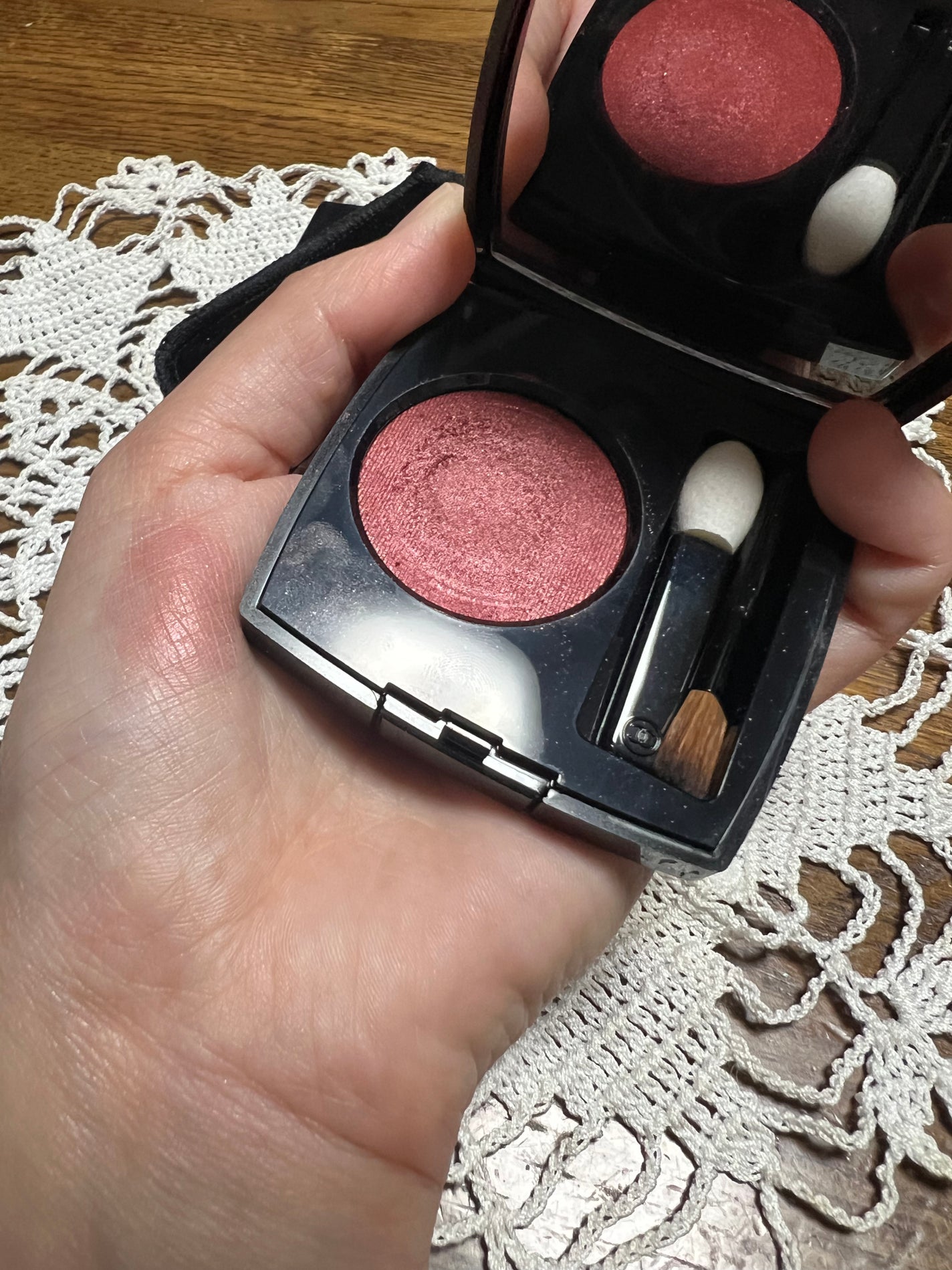 オンブル プルミエール プードゥル/CHANEL/単色アイシャドウを使ったクチコミ(2枚目)