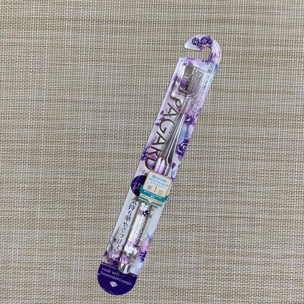 アパガードクリスタル歯ブラシ/アパガード/歯ブラシを使ったクチコミ(1枚目)