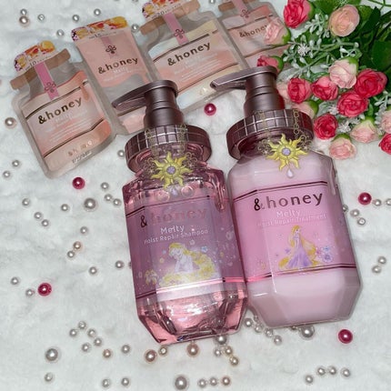 &honey Melty モイストリペア シャンプー1.0/モイストリペア ヘアトリートメント2.0/&honey/市販シャンプーを使ったクチコミ(2枚目)