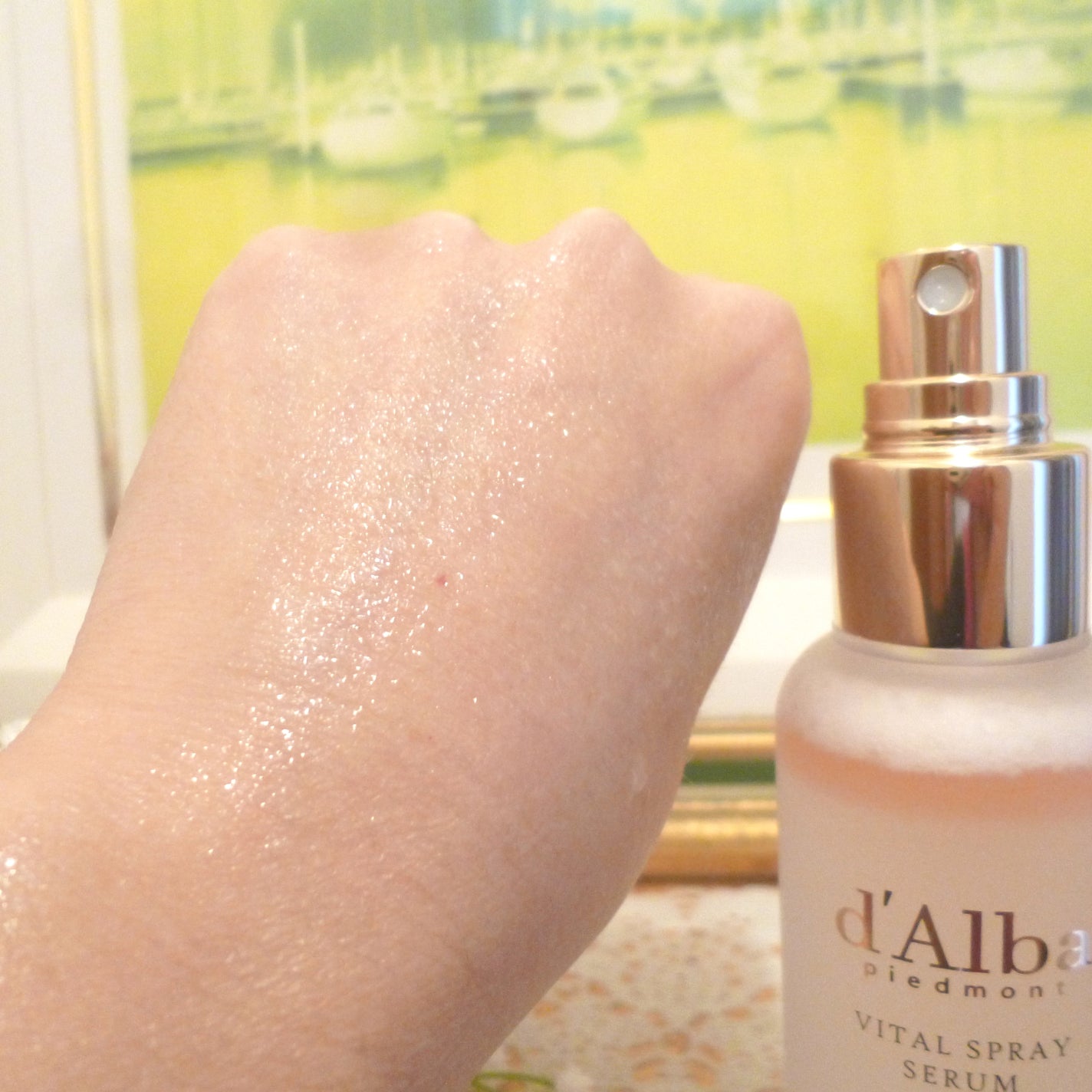 ダルバ ホワイトトリュフバイタルスプレーセラム/ダルバ/ミスト状化粧水を使ったクチコミ(3枚目)