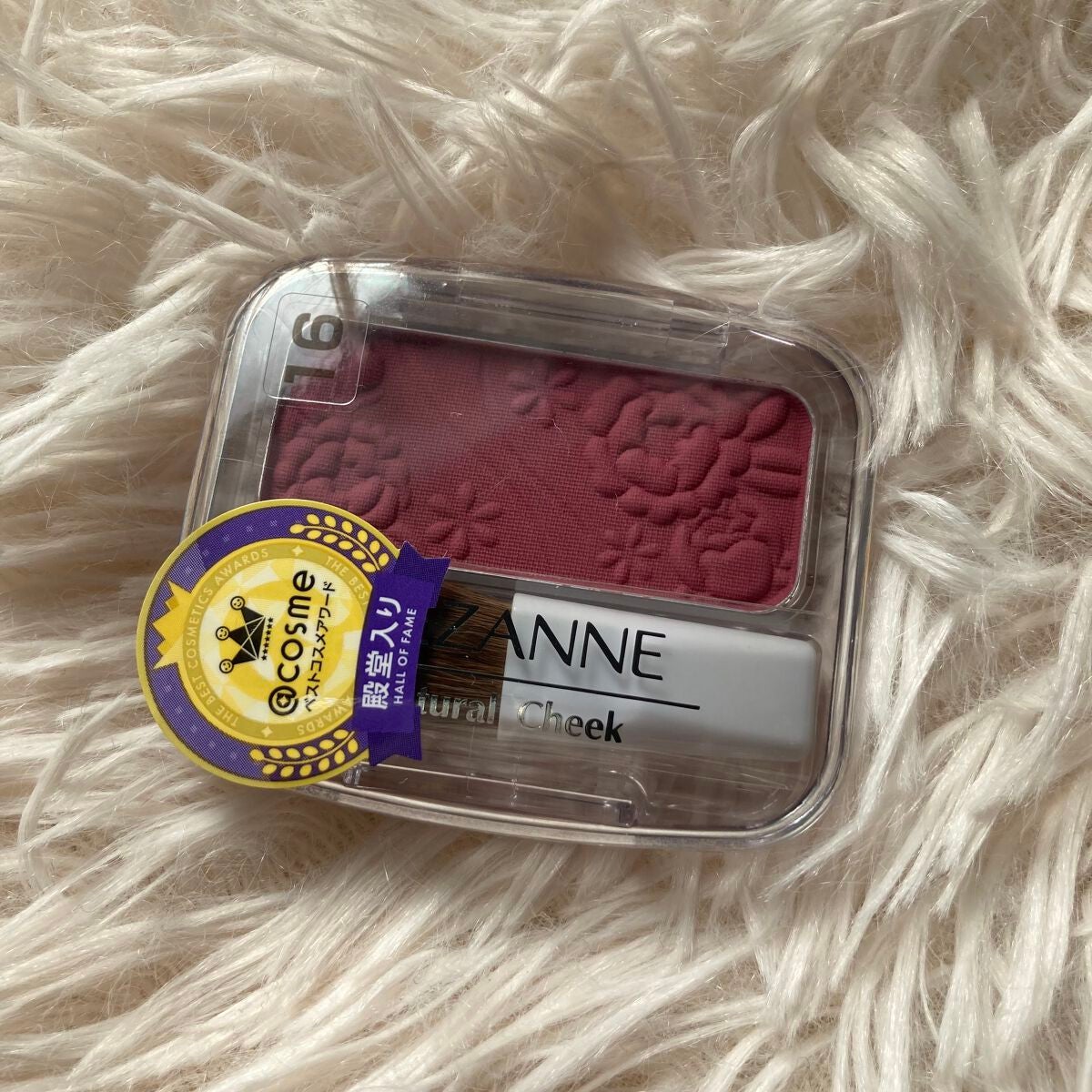 ナチュラル チークN/CEZANNE/パウダーチークを使ったクチコミ(1枚目)