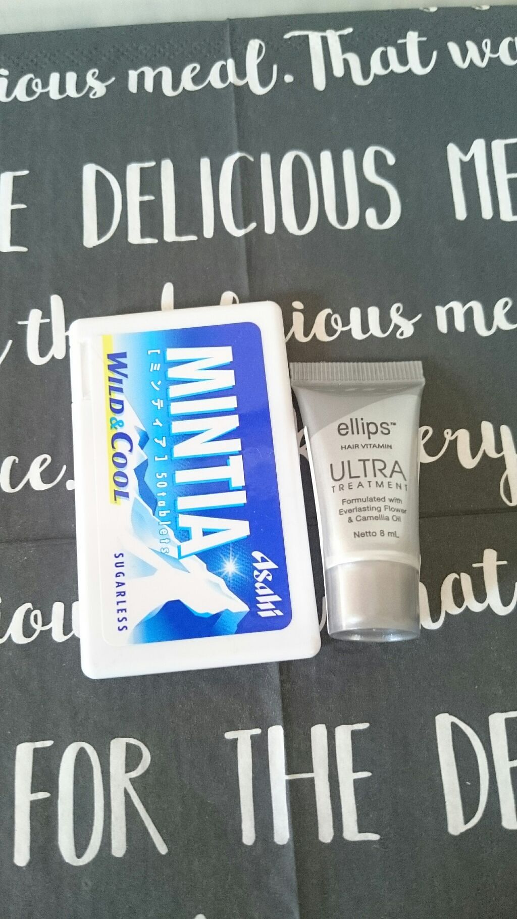 ヘアーオイル【シャイニーブラック】/ellips/ヘアオイルを使ったクチコミ（2枚目）