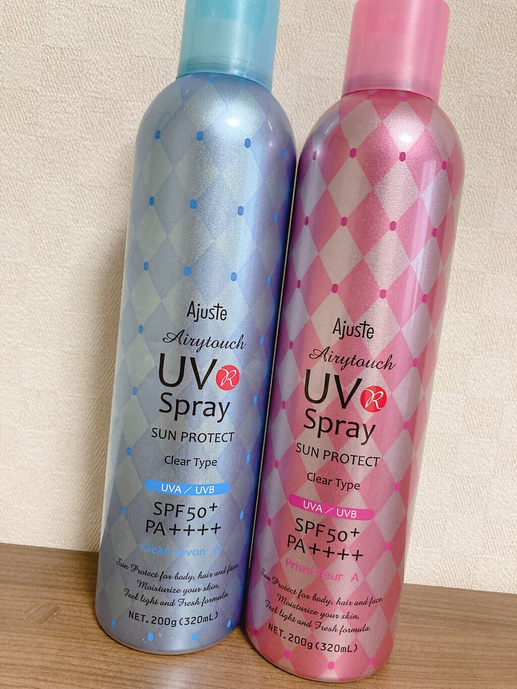 エアリータッチUVスプレー NF/Ajuste(アジャステ)/日焼け止めミスト・スプレーを使ったクチコミ（1枚目）
