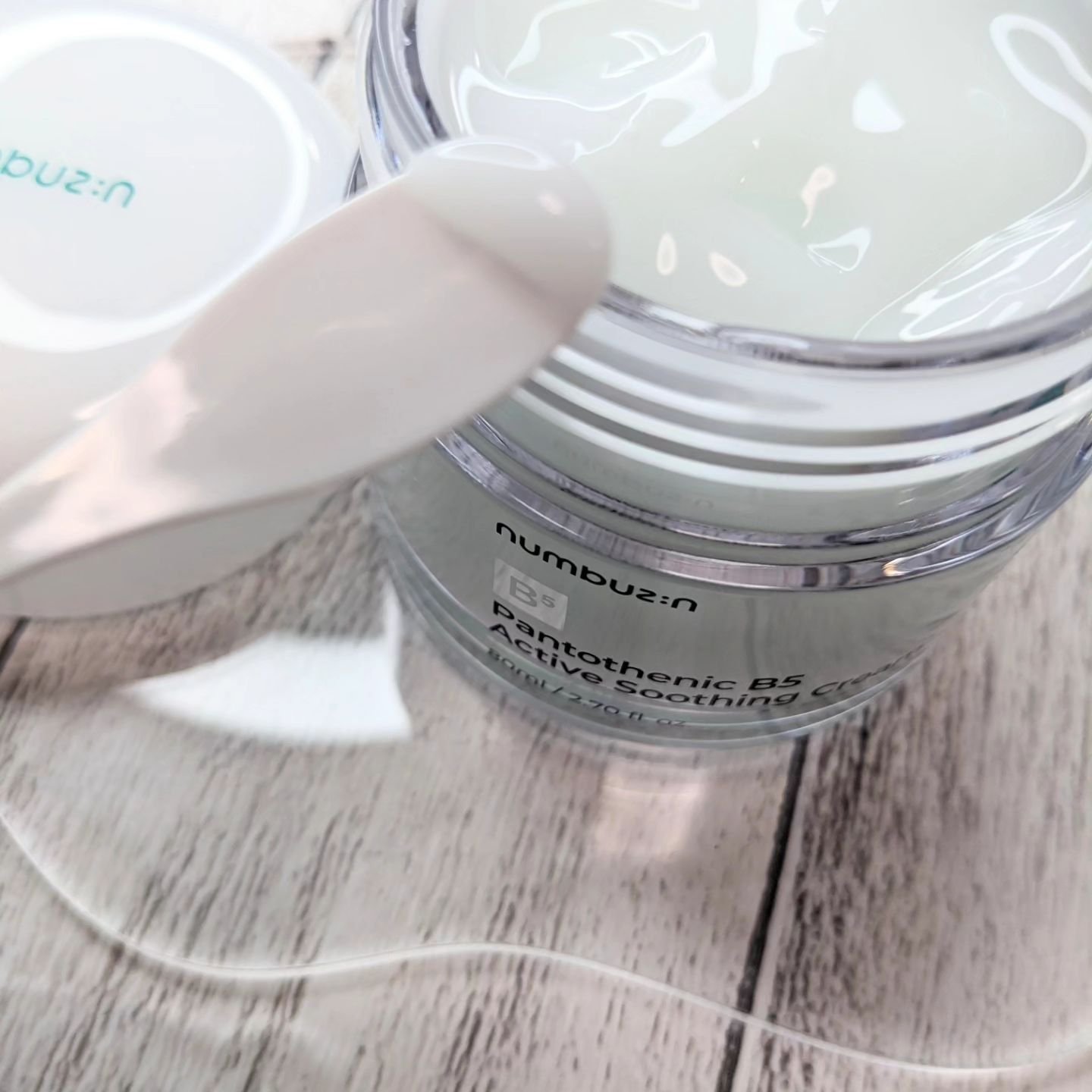 1番 塗るパントテン酸スージングクリーム/numbuzin/フェイスクリームを使ったクチコミ（3枚目）