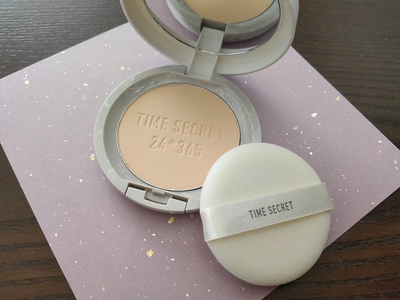 ミネラル 薬用プレストパウダー ライトオークル/TIME SECRET/プレストパウダーを使ったクチコミ（3枚目）