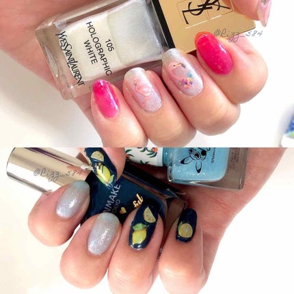 カラフルネイルズ/キャンメイク/マニキュアを使ったクチコミ(3枚目)