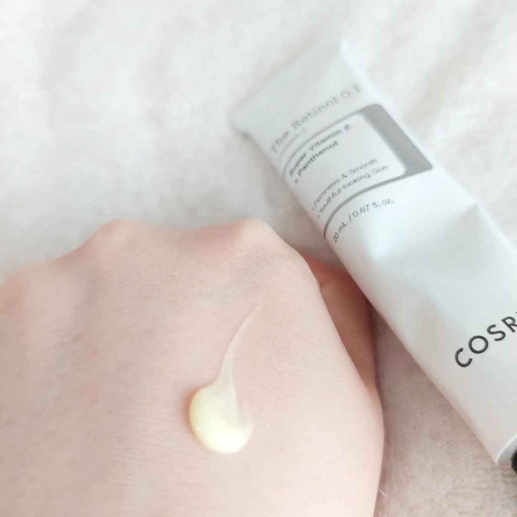 RXザ・レチノール0.1クリーム/COSRX/フェイスクリームを使ったクチコミ（2枚目）