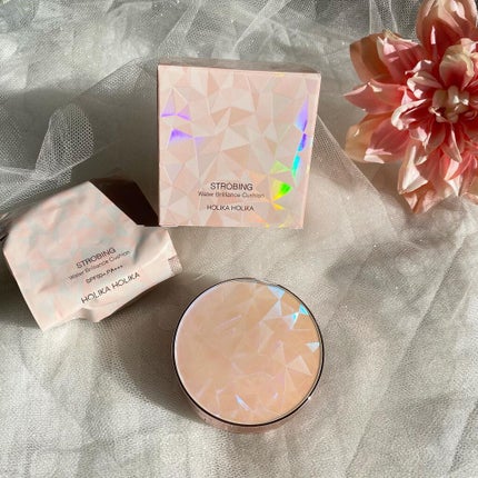 ストロビングウォーターブリリアンスクッション/HOLIKA HOLIKA/クッションファンデーションを使ったクチコミ(4枚目)