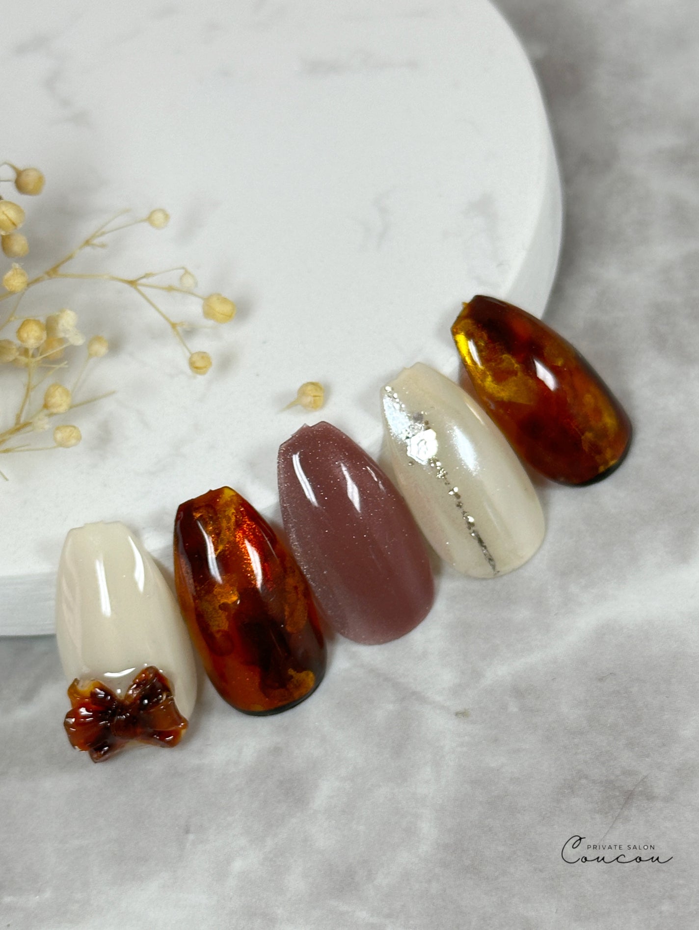 🐒ズボラママみっちゃんの高見えネイル💅 on LIPS 「↑他にもたくさん投稿してます♡@nailstyle.tokyo..」(1枚目)