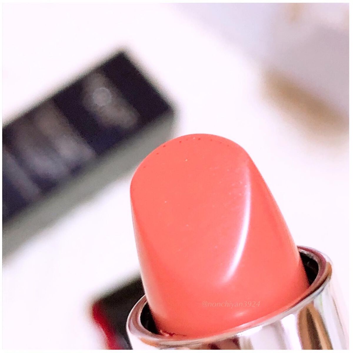 ルージュ ディオール 441 ミネラル ピーチ サテン (スプリング コレクション2022数量限定色)（生産終了）/Dior/口紅を使ったクチコミ（2枚目）