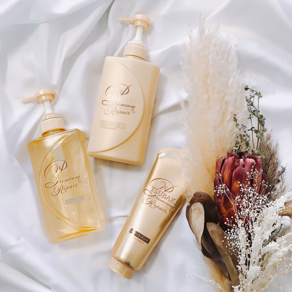 プレミアムリペア シャンプー／ヘアコンディショナー/TSUBAKI/市販シャンプーを使ったクチコミ（1枚目）