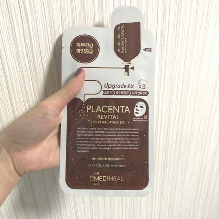 プラセンタ リバイタルエッセンシャルマスクEX/MEDIHEAL/シートマスク・パックを使ったクチコミ(1枚目)