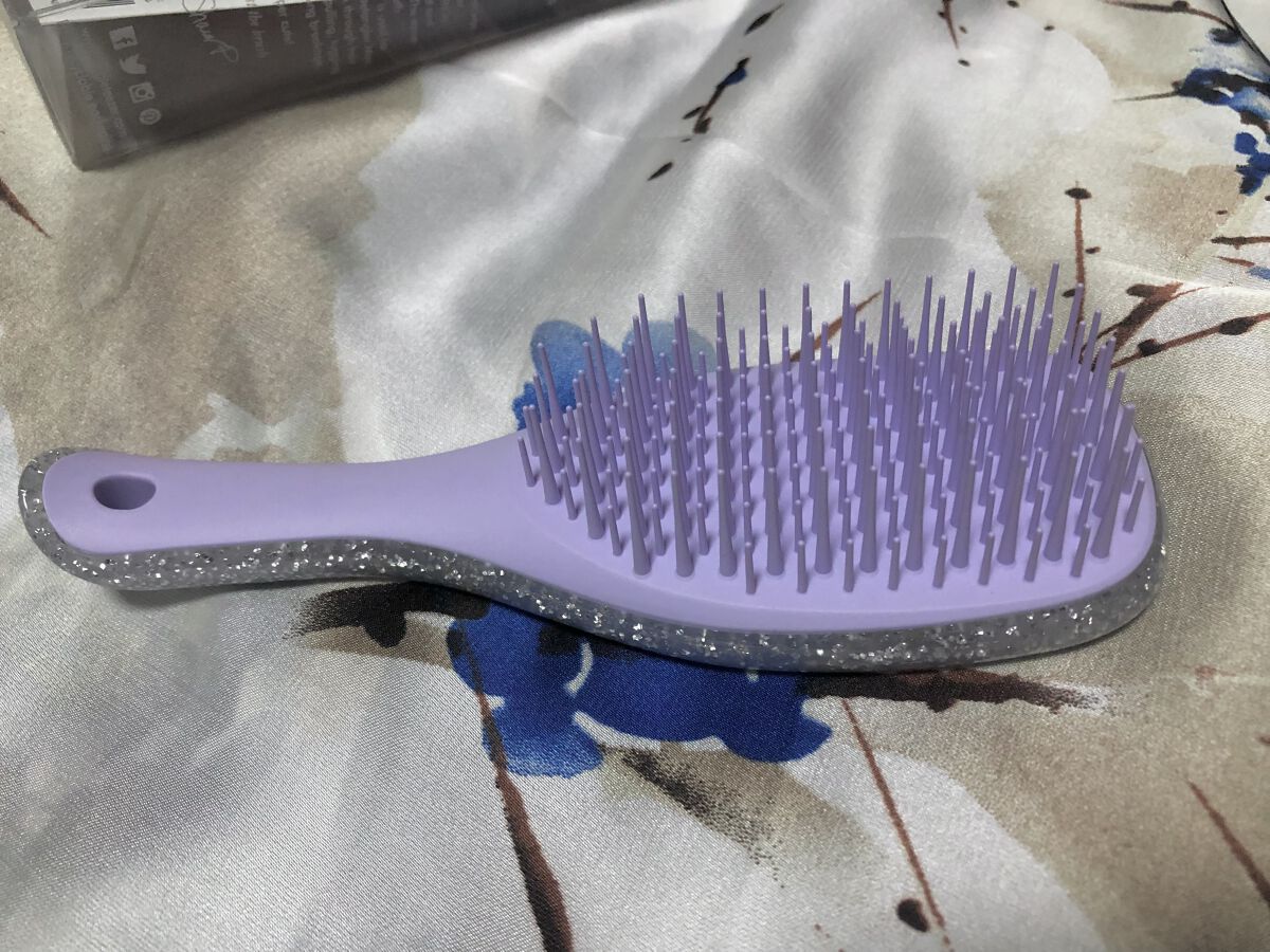 タングルティーザー ザ・アルティメットディタングラー ミニ/TANGLE TEEZER/ヘアブラシを使ったクチコミ（2枚目）