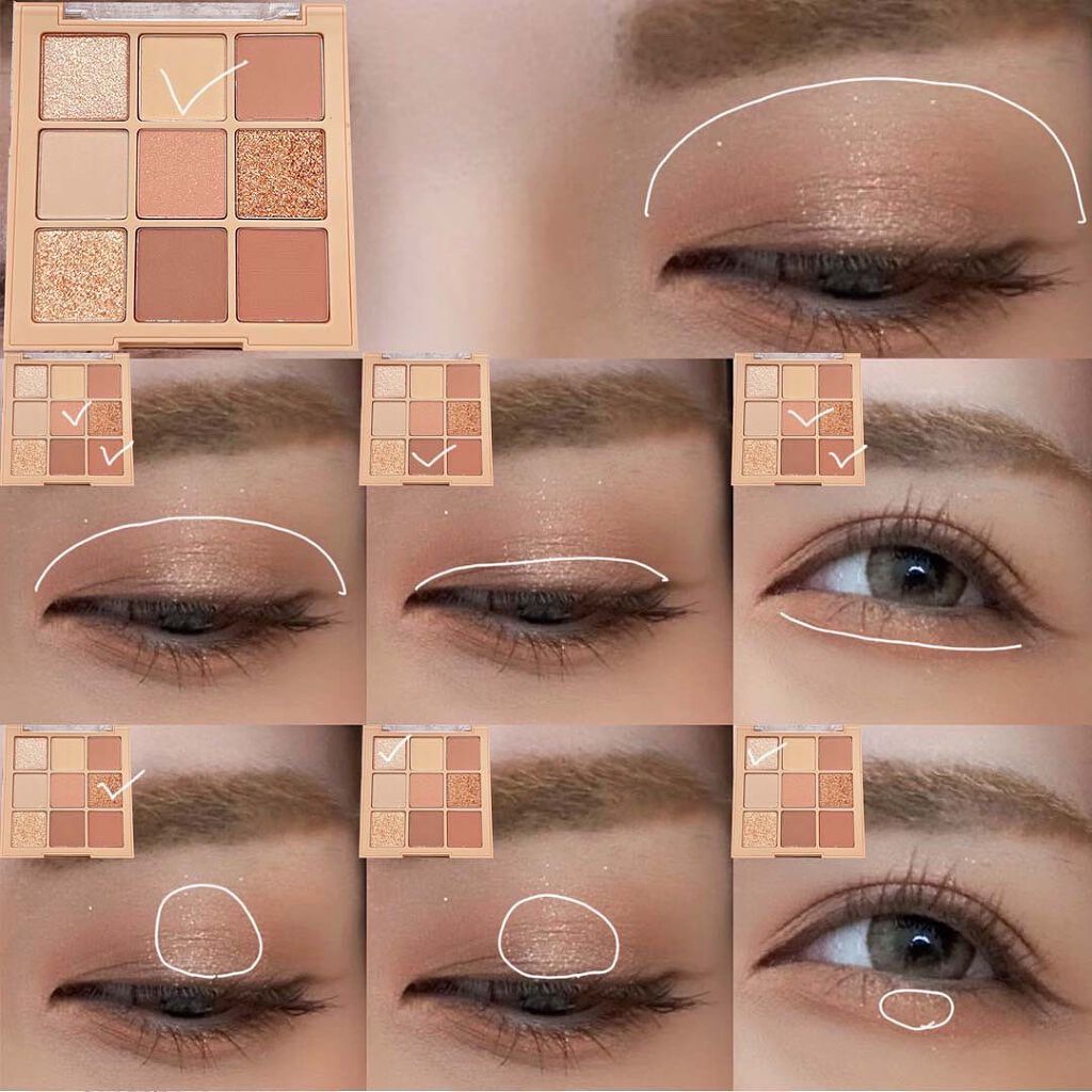 シャドウパレット/dasique/アイシャドウパレットを使ったクチコミ(4枚目)