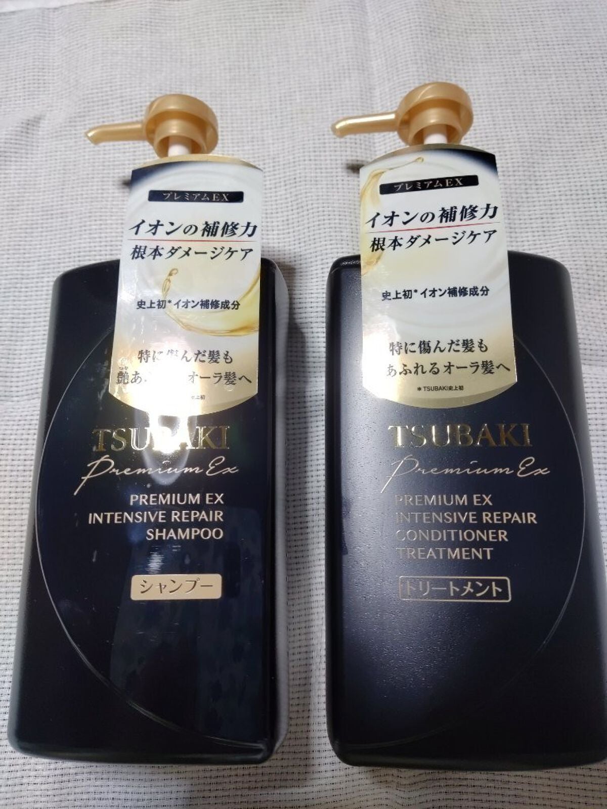 プレミアムEX インテンシブリペア <シャンプー>/コンディショナー<ヘアトリートメント> /TSUBAKI/市販シャンプーを使ったクチコミ(1枚目)