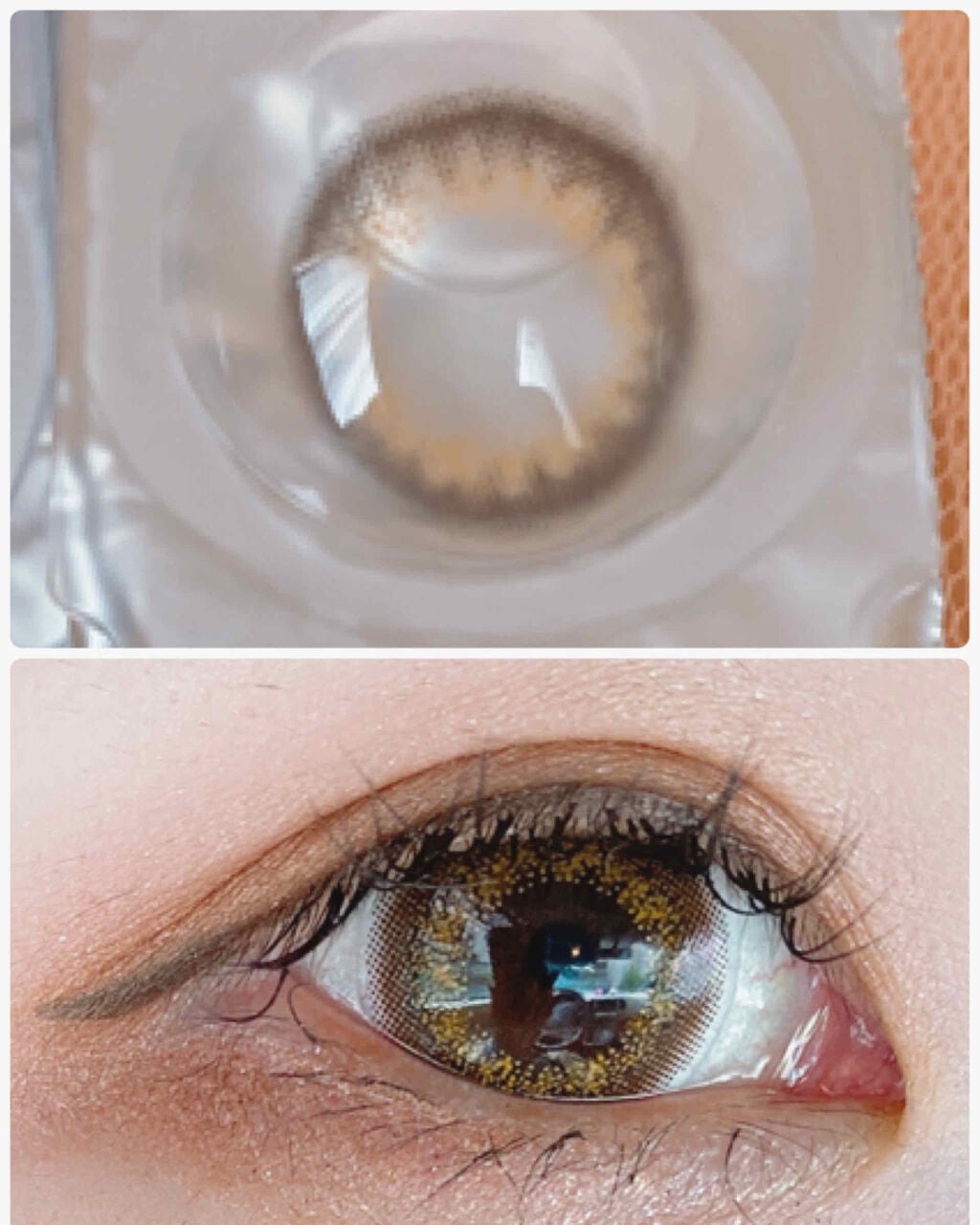 minmin on LIPS 「ちゅるんと盛れる(でもやりすぎない)大好きなカラコンレポ❤️R..」(2枚目)