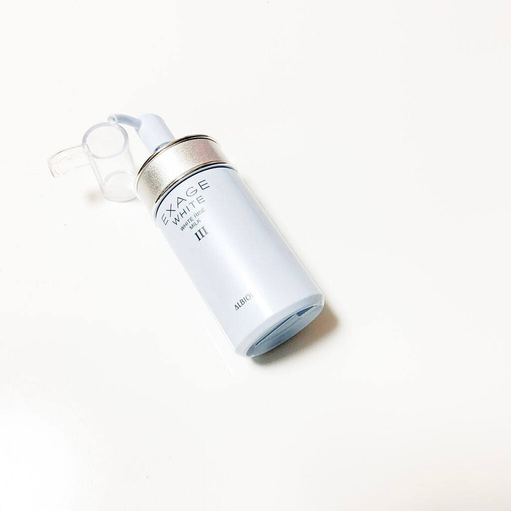 エクサージュホワイト ホワイトライズ ミルク/ALBION/乳液を使ったクチコミ(1枚目)