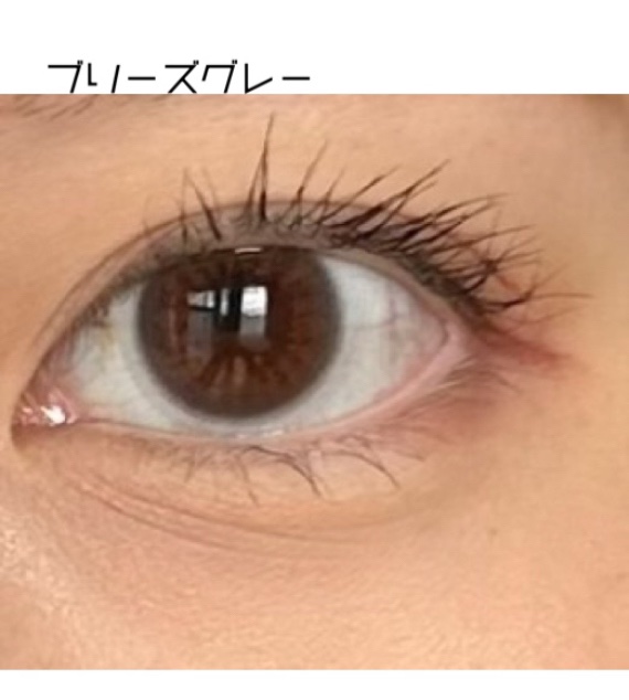 efos 1day ブリーズグレー/efos/ワンデー（１DAY）カラコンを使ったクチコミ（1枚目）
