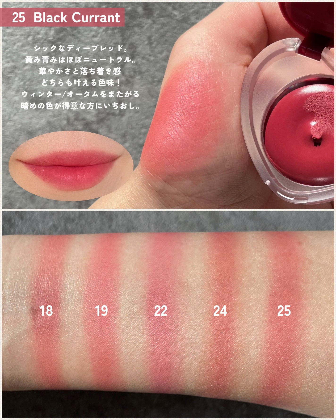 スフレカラーポット/dasique/口紅を使ったクチコミ(5枚目)