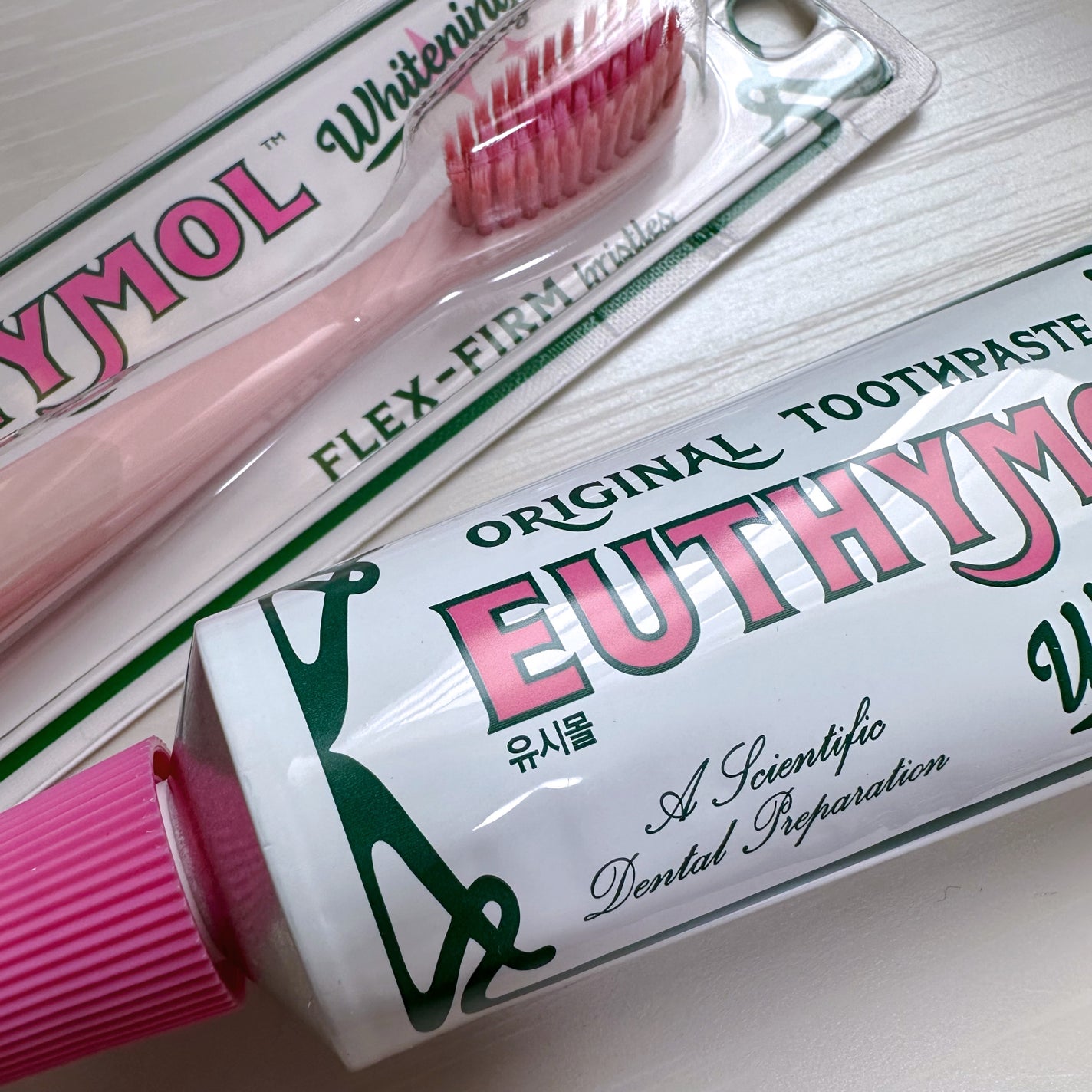 ホワイトニング美白歯磨き粉/EUTHYMOL/歯磨き粉を使ったクチコミ(1枚目)