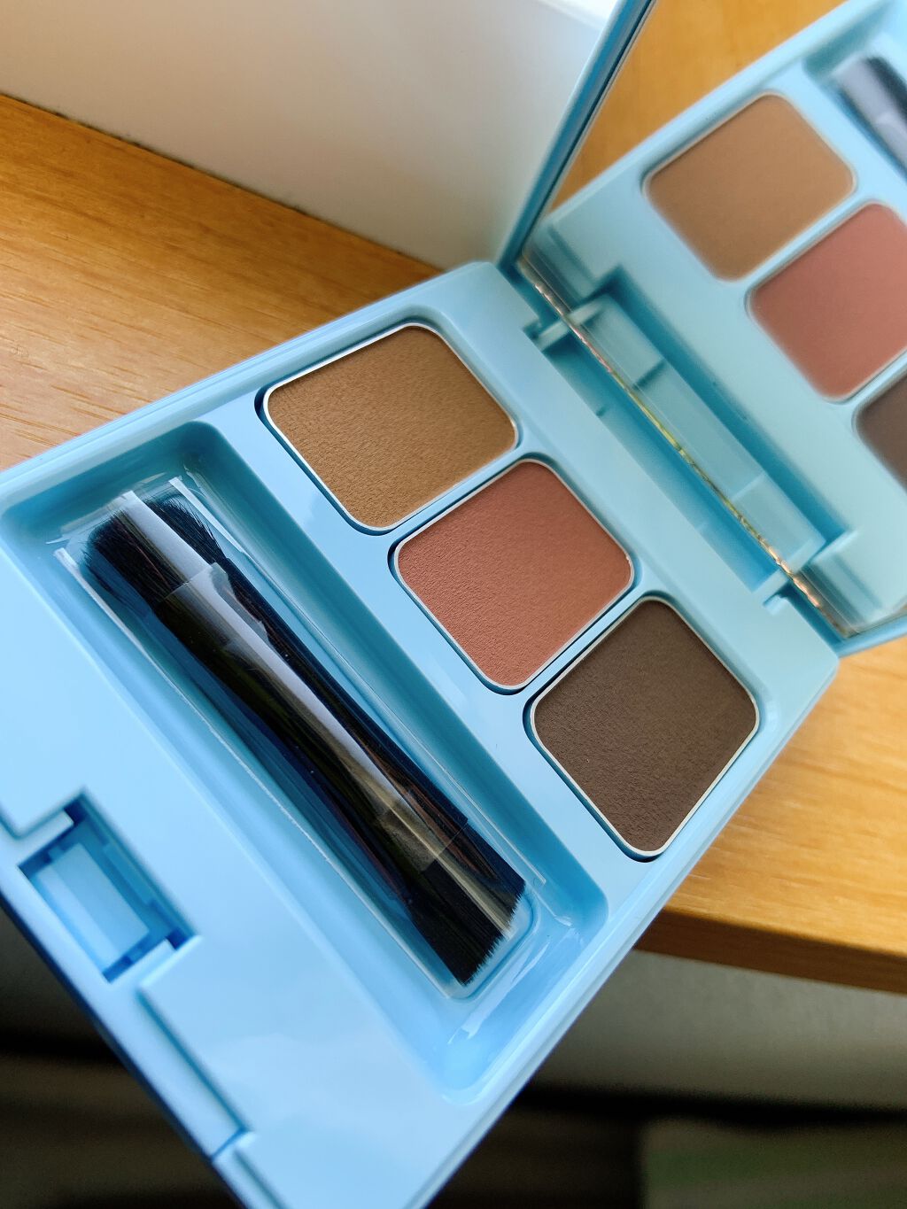 フーミー　アイブロウブラシ 熊野筆/WHOMEE/メイクブラシを使ったクチコミ（2枚目）