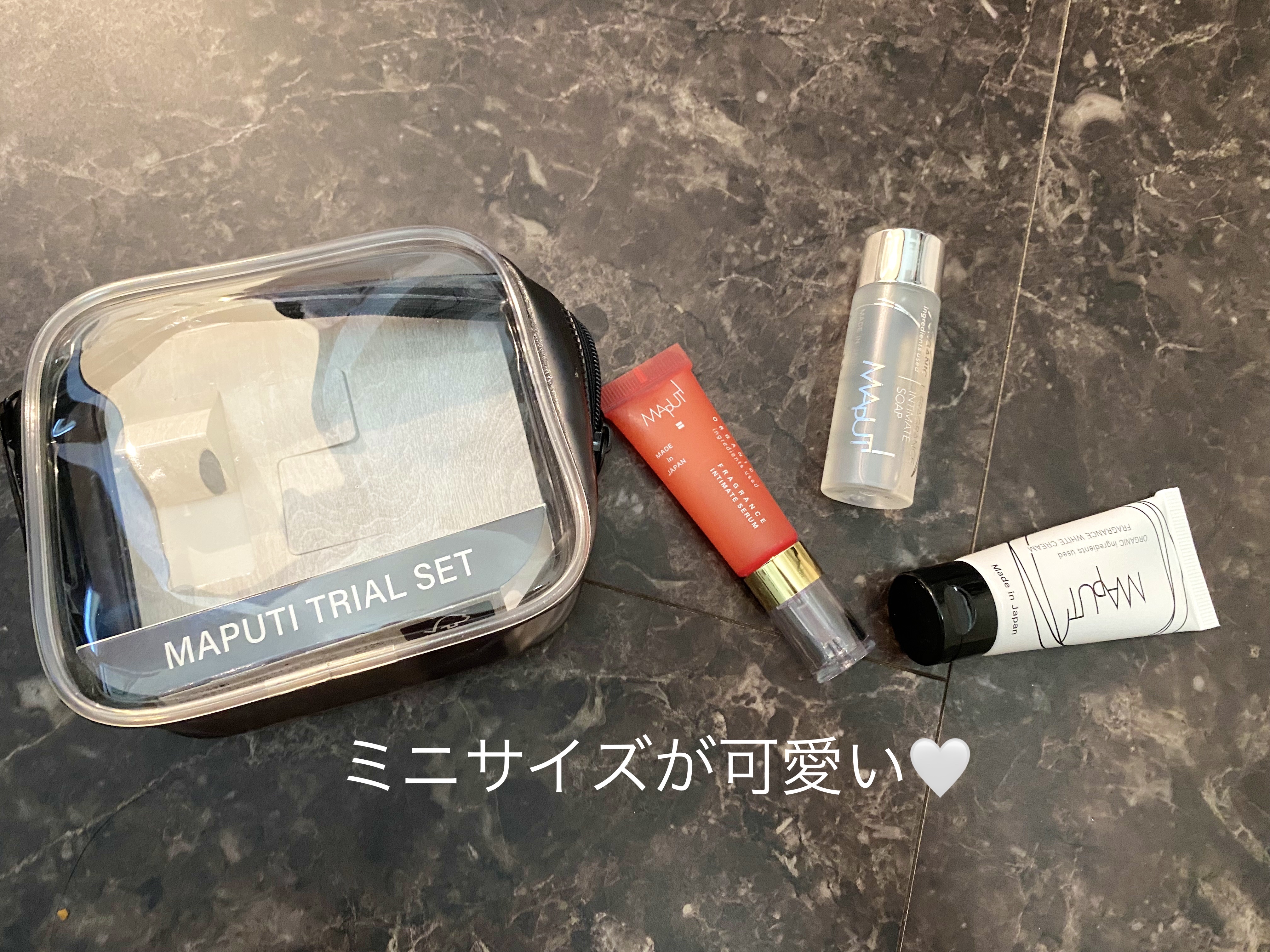 MAPUTI トライアルセット/MAPUTI/トライアルキットを使ったクチコミ（1枚目）