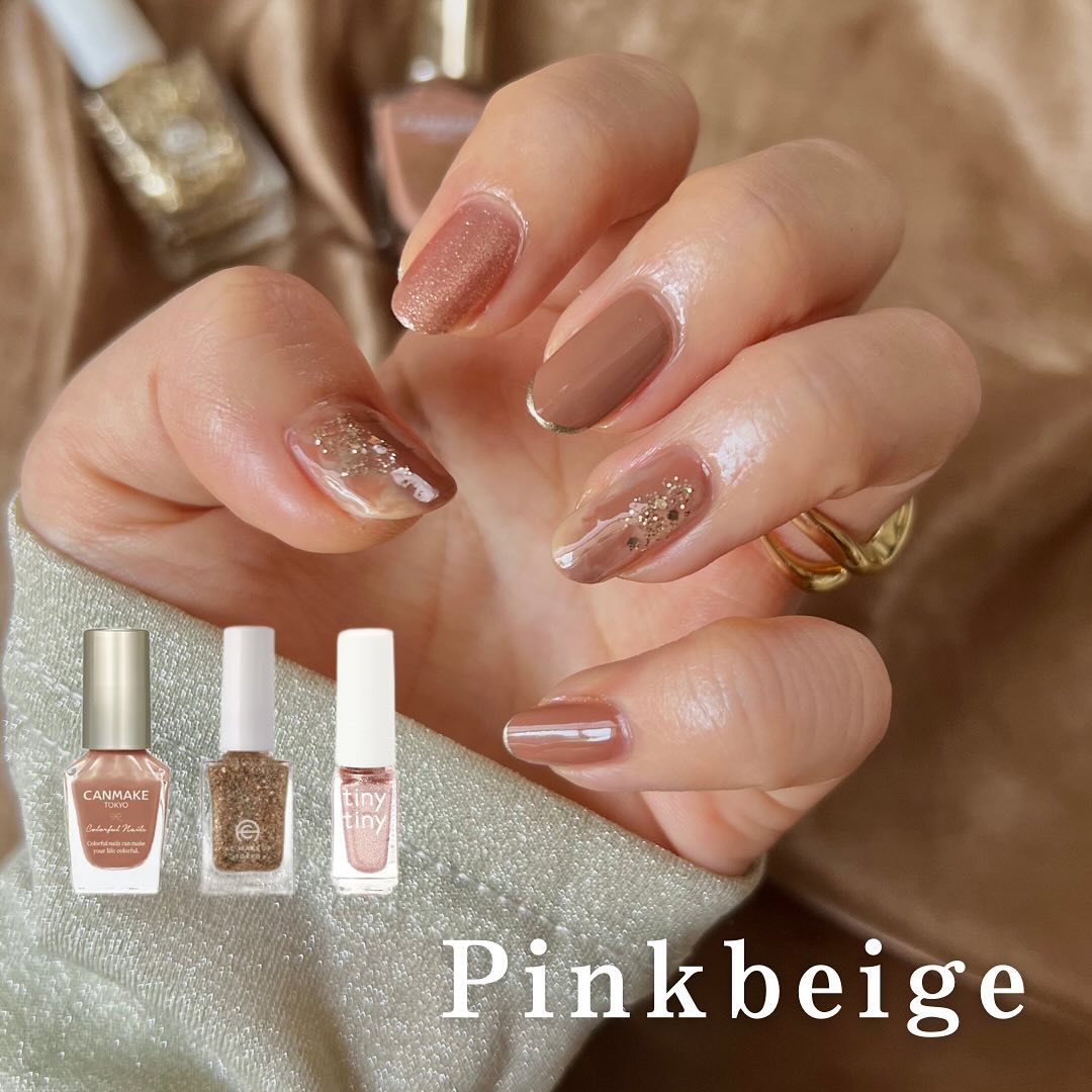 キャンメイク・ちふれ・ネイルホリック・tiny tinyのマニキュアを使っ