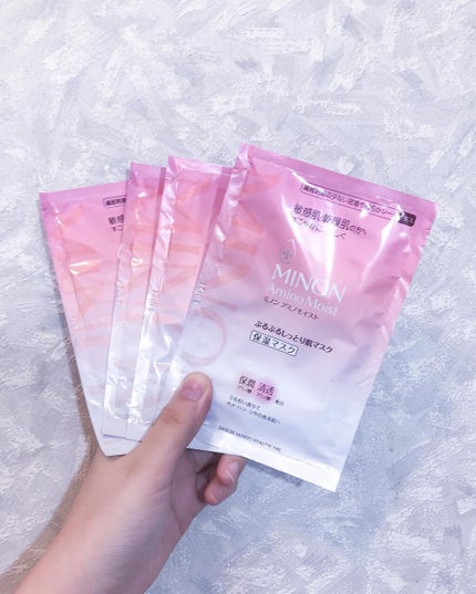 ミノン アミノモイスト ぷるぷるしっとり肌マスク/ミノン/シートマスク・パックを使ったクチコミ(2枚目)