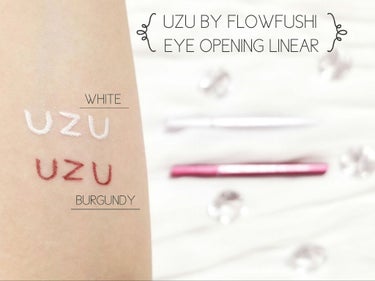 EYE OPENING LINER/UZU BY FLOWFUSHI/リキッドアイライナーを使ったクチコミ（3枚目）