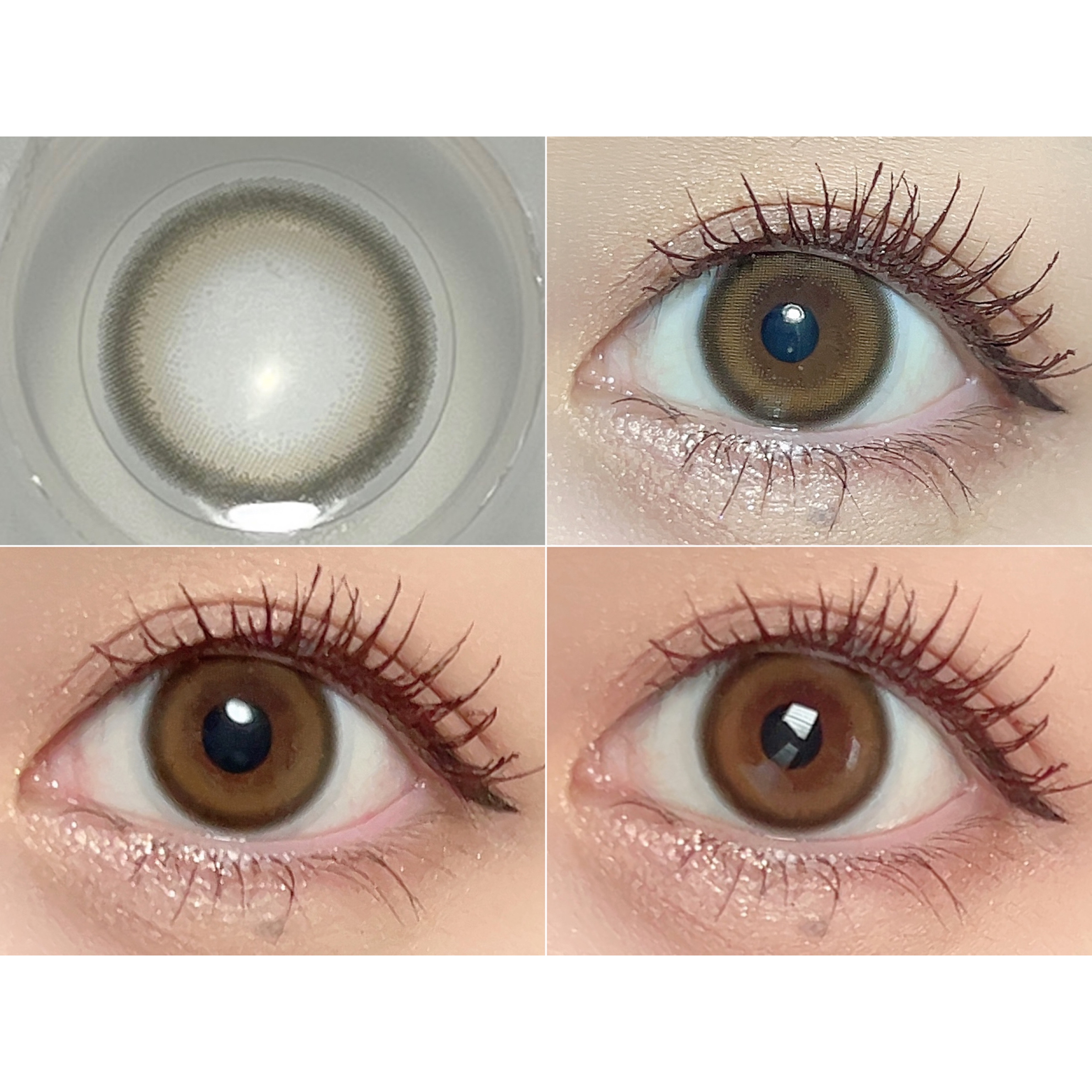 レヴィアブルーライトバリアワンデー スリークバリア/ReVIA/ワンデー（１DAY）カラコンを使ったクチコミ（3枚目）