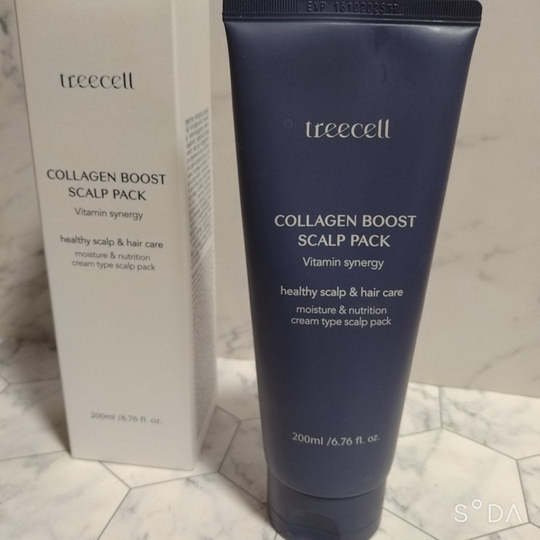 コラーゲンブースト スカルプパック/treecell/ヘアマスク・ヘアパックを使ったクチコミ(1枚目)