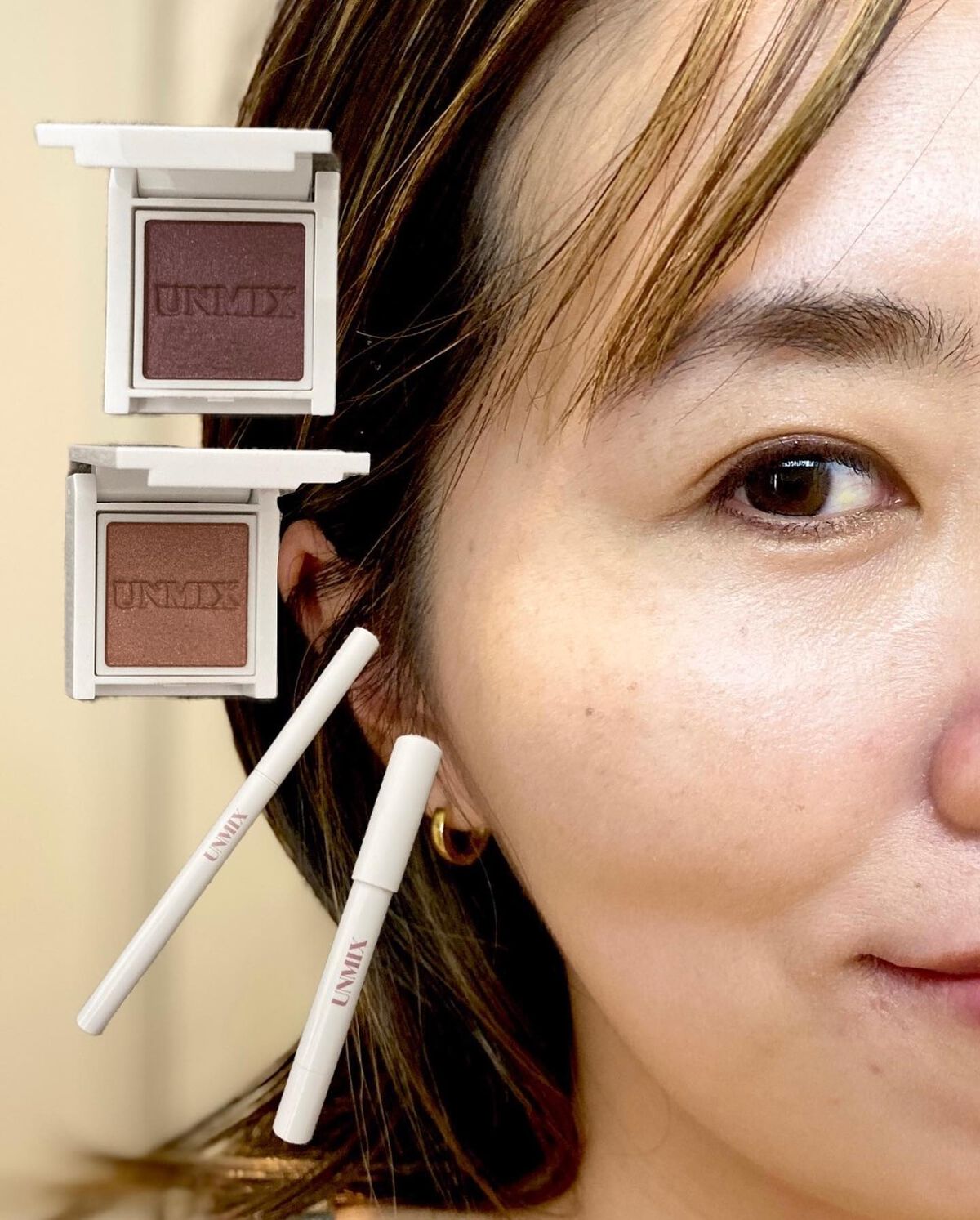 アイリッドニュアンス/UNMIX/単色アイシャドウを使ったクチコミ（1枚目）