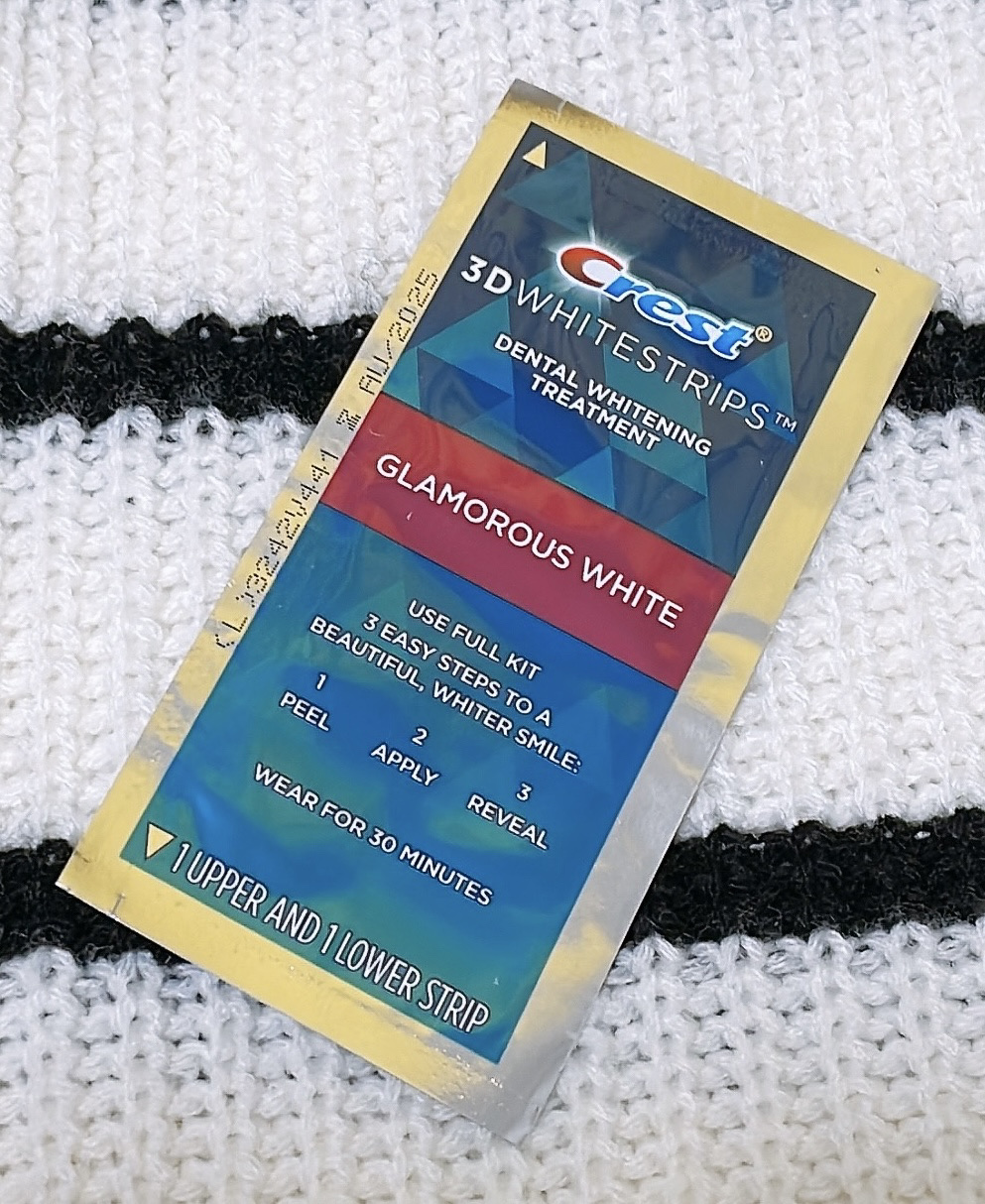 クレスト3Dホワイトニング ホワイトストリップ プロフェッショナル エフェクツ/クレスト/その他オーラルケアを使ったクチコミ（2枚目）