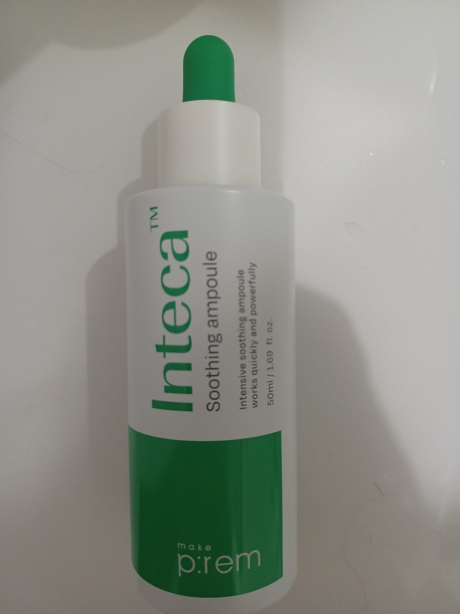 インテカ スージングアンプル/make prem/美容液を使ったクチコミ（1枚目）