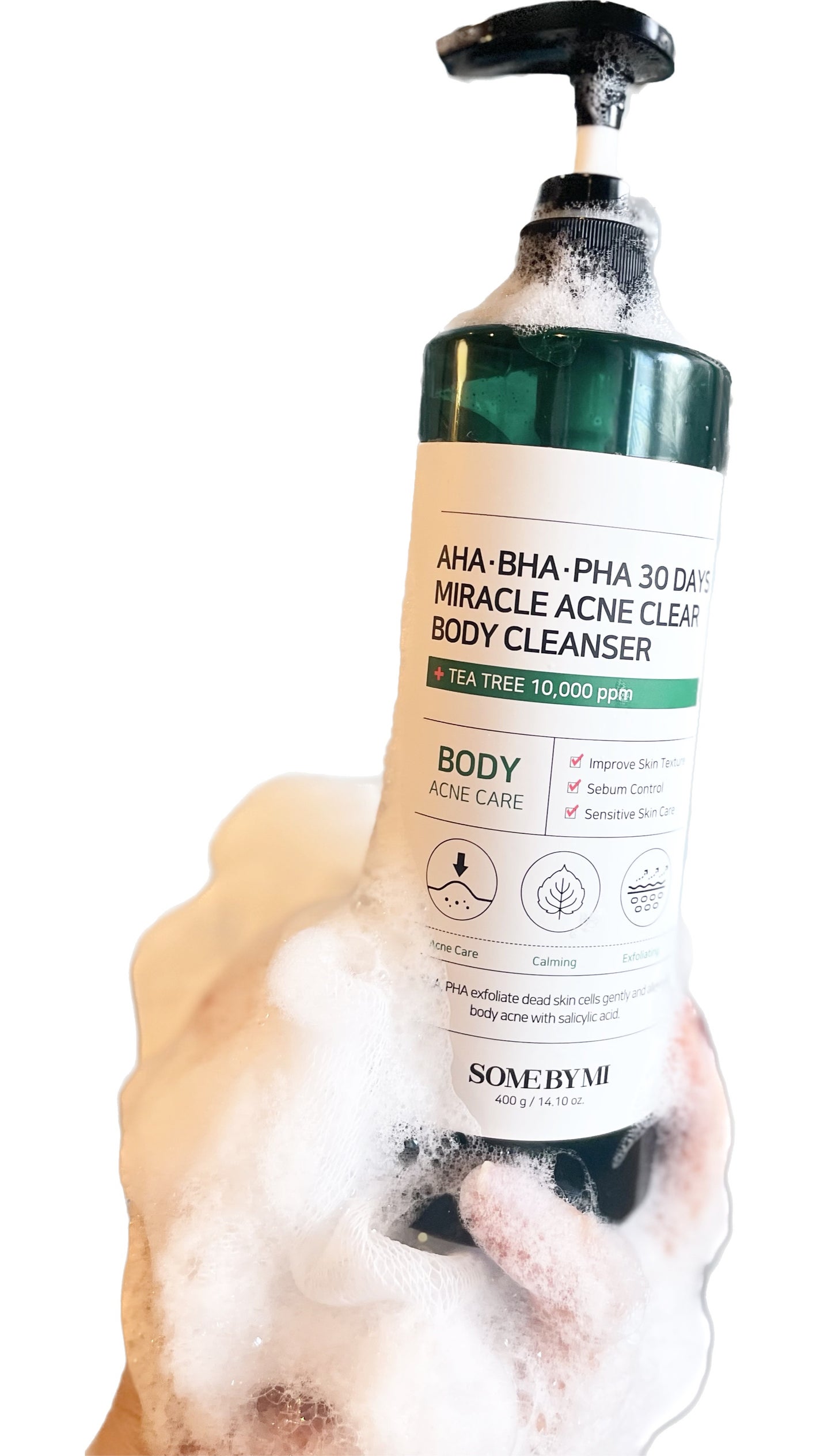 AHA·BHA·PHA 30デイズミラクルアクネボディクレンザー/SOME BY MI/ボディソープを使ったクチコミ(2枚目)