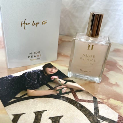 ロールオンパフュームオイル ヌードパール/Her lip to BEAUTY/香水(レディース)を使ったクチコミ(1枚目)