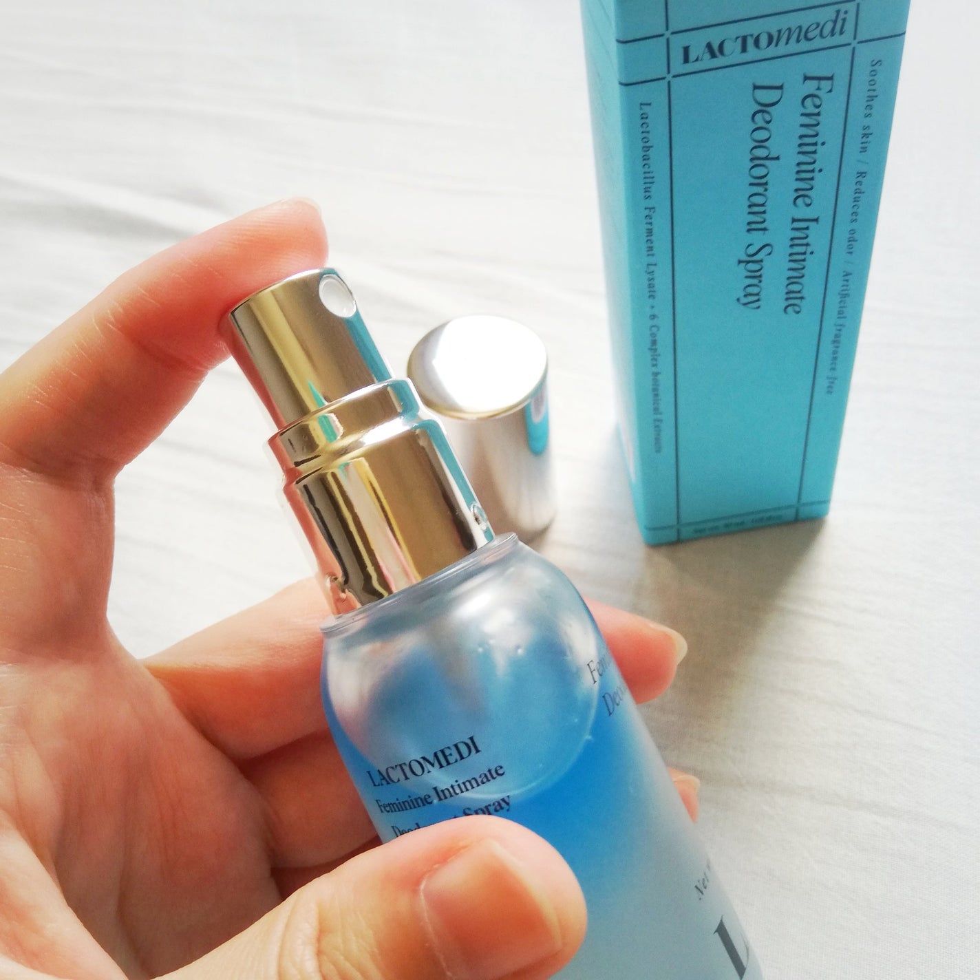 LACTOMEDI Feminine Probiotics Dry Mist/LACTOMEDI/デリケートゾーンケアを使ったクチコミ(5枚目)