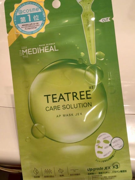 ティーツリーケアソリューション アンプルマスクJEX/MEDIHEAL/シートマスク・パックを使ったクチコミ(2枚目)
