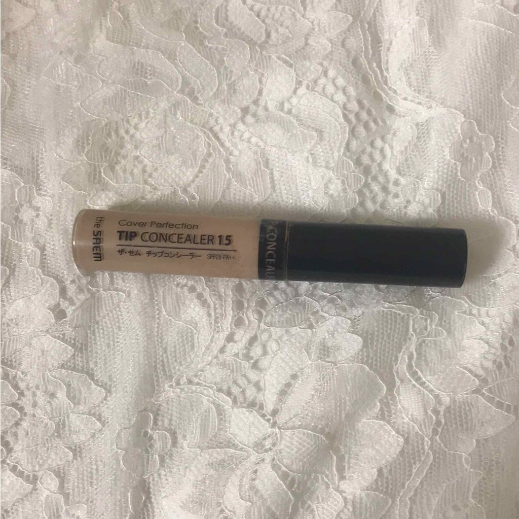 カバーパーフェクション チップコンシーラー/the SAEM/リキッドコンシーラーを使ったクチコミ（1枚目）