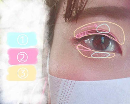 ジューシーピュアアイズ/キャンメイク/アイシャドウパレットを使ったクチコミ(4枚目)